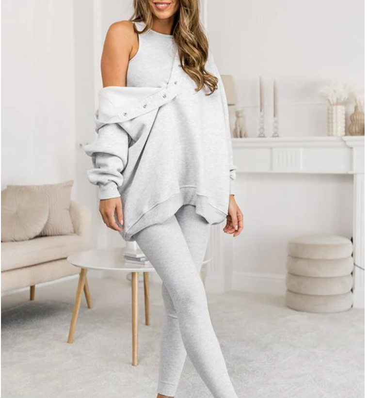 Lässiges und bequemes Ensemble