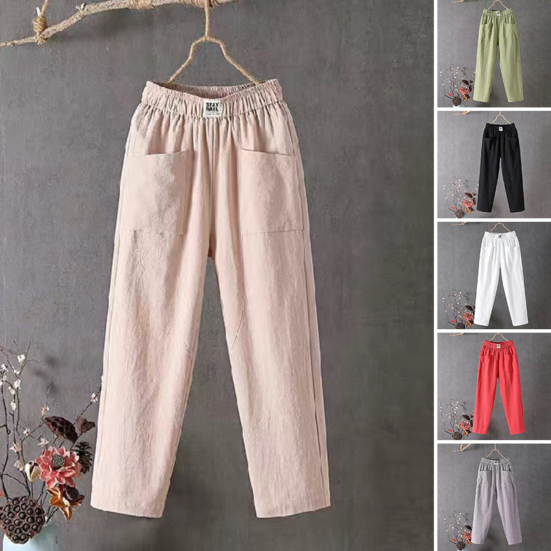 Women's ample pants