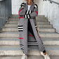 Cardigan elegante a rayas: confort y estilo asegurados 