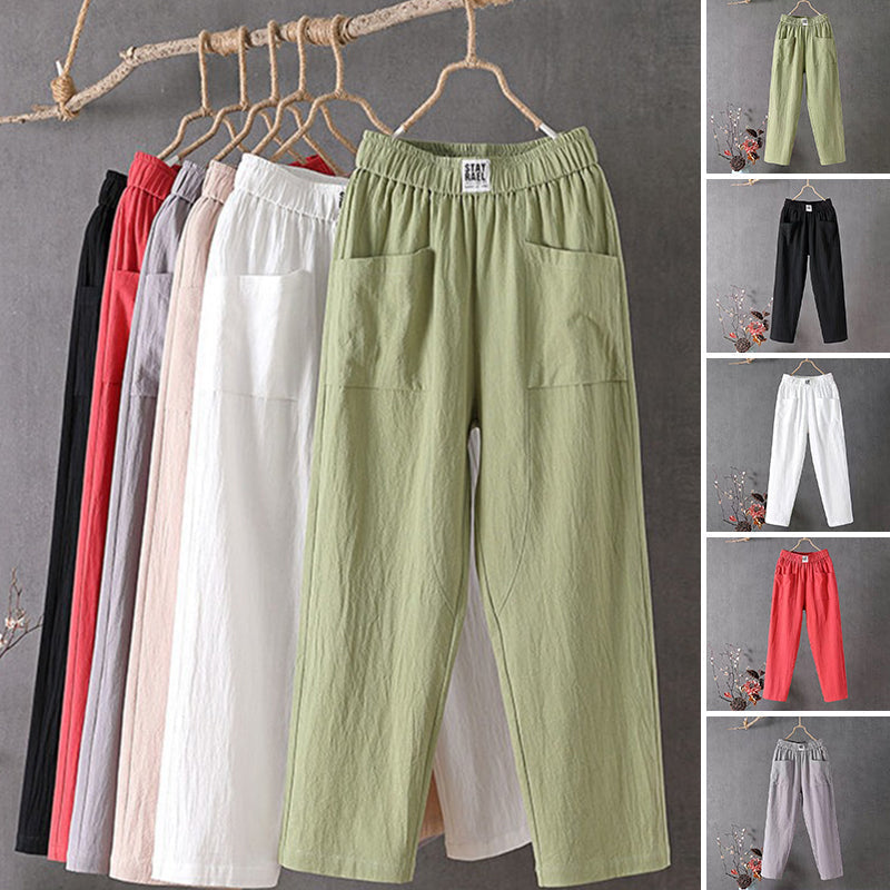 Women's ample pants