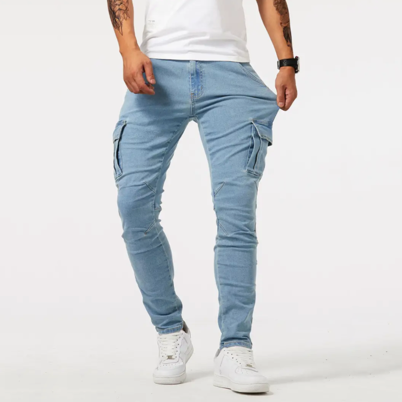 Marcelle | Supreme Comfort Cargo-Jeans 